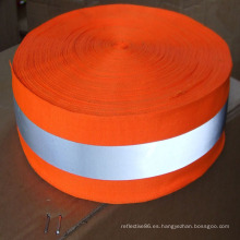 cinta material de alta seguridad reflectante de alta visibilidad para coser